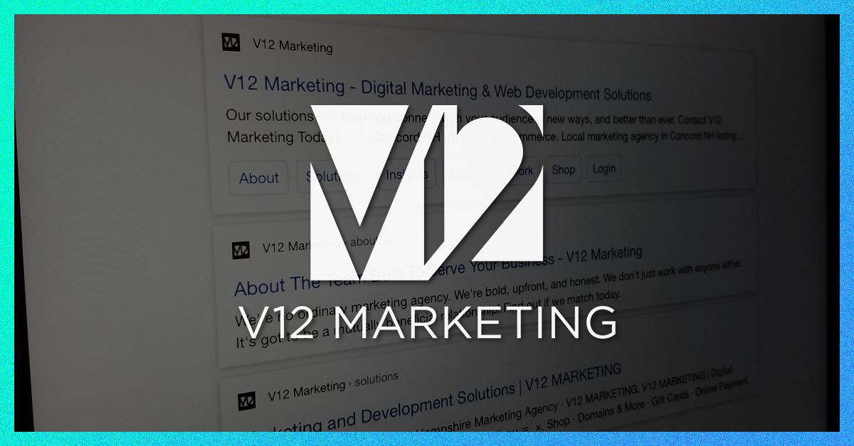 V12 Marketing SEO Tips 2020