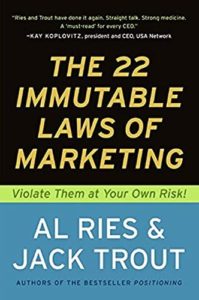 V12 Marketing - 22 Immutable laws of marketing